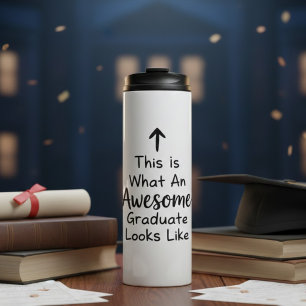 Garrafa Térmica Isto É Como Um Graduado Incrível Se Parece Grau