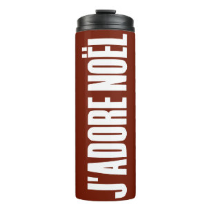 Garrafa Térmica J'adore Noël!