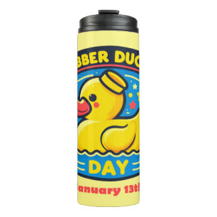 Garrafa Térmica Jan 13 - Rubber Ducky Day