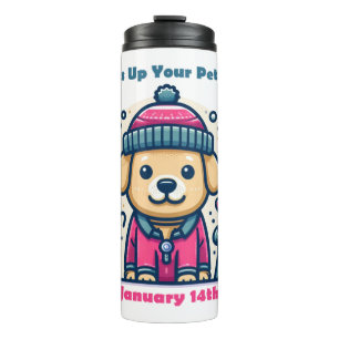 Garrafa Térmica Jan 14 - Vestir Seu Dia De Pet