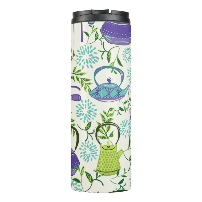 Garrafa Térmica Japanese Green Teapot Design (Verso)