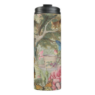 Garrafa Térmica Jardim das Árvores da Terra Marinha de Alice Chesh