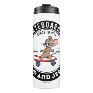 Garrafa Térmica Jerry Skateboard - Pronto Para Ir