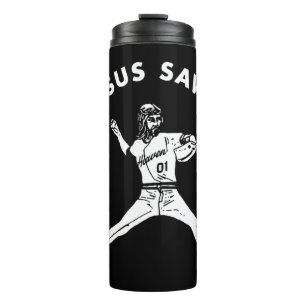 Garrafa Térmica Jesus salva camisa fé cristã religiosa beba
