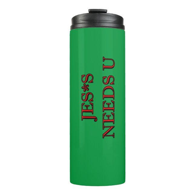 Garrafa Térmica JESUS Tumbler (Frente)