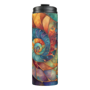 Garrafa Térmica Jewel Spiral Shell