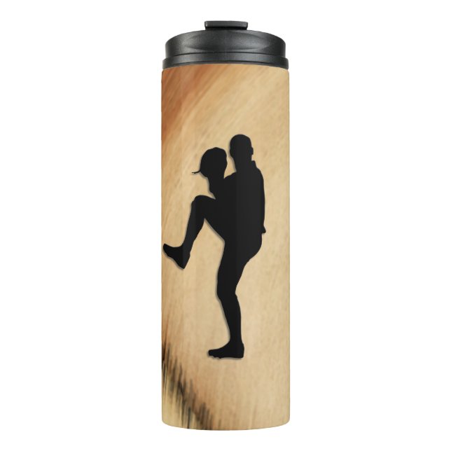 Garrafa Térmica Jogador de basebol antigo Winduz (Frente)