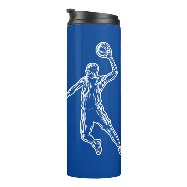 Garrafa Térmica Jogador de basquete Slam Dunk Light Design (Rotação à direita)