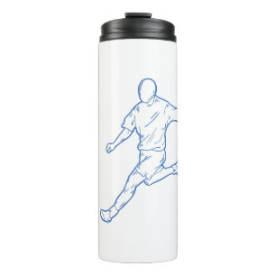 Garrafa Térmica jogador de futebol