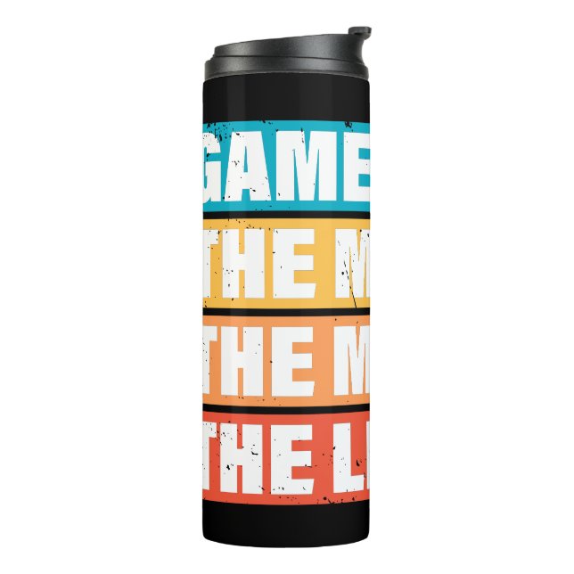 Garrafa Térmica Jogador. O Homem. O Mito. A Lenda. (Giro à esquerda)