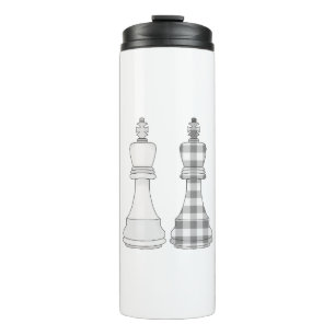 Garrafa Térmica Jogo no Chess