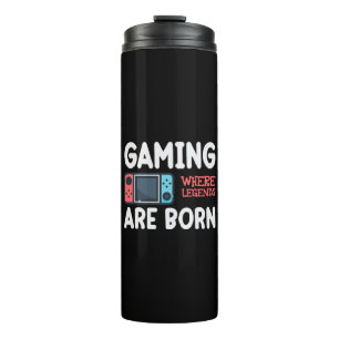 Garrafa Térmica jogos onde lendas nascem