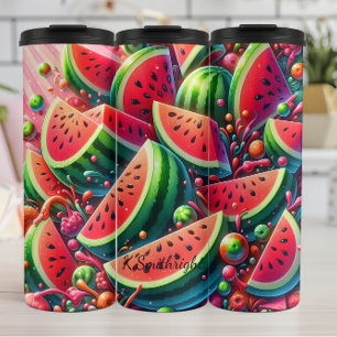 Garrafa Térmica Juicy Watermelon Slices Summer Fund