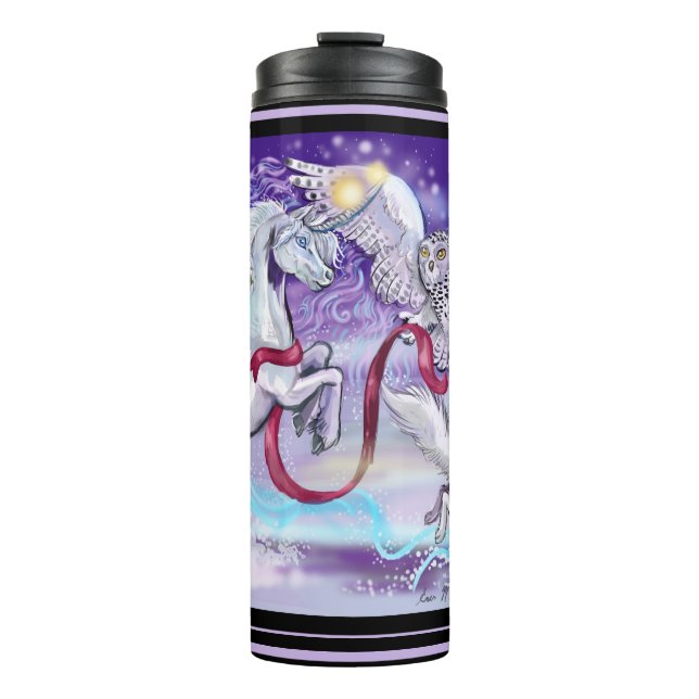 Garrafa Térmica Juntos somos um Unicórnio (Frente)