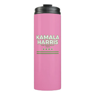 Garrafa Térmica Kamala Harris 2024 Campanha Presidencial Tumbler