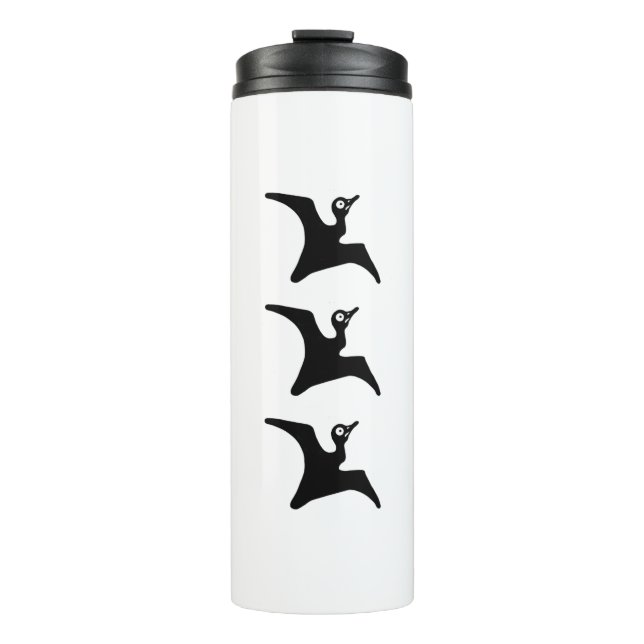 Garrafa Térmica Kanetsugu Naoe, bandeira da unidade (Frente)