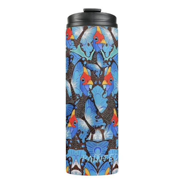 Garrafa Térmica Kanga Blue  (Frente)