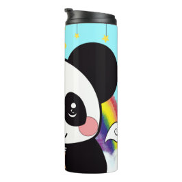 Garrafa Térmica Kawaii Boba Panda Bear Glacés Comestíveis