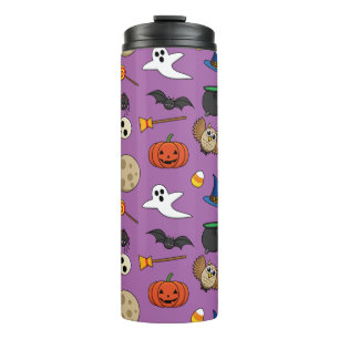 Garrafa Térmica Kawaii Halloween Pack