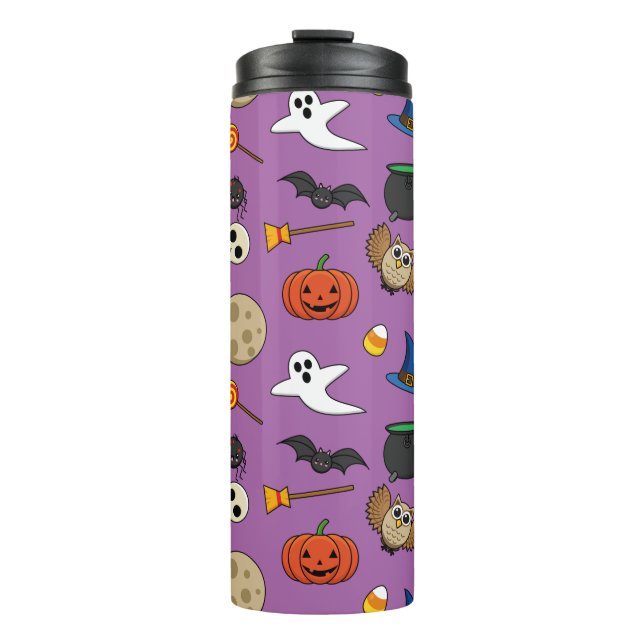 Garrafa Térmica Kawaii Halloween Pack (Frente)