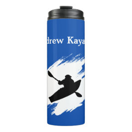 Garrafa Térmica Kayaking - with Kayaker silhouette - Personalize