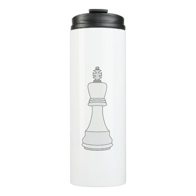 Garrafa Térmica King Chess (Frente)