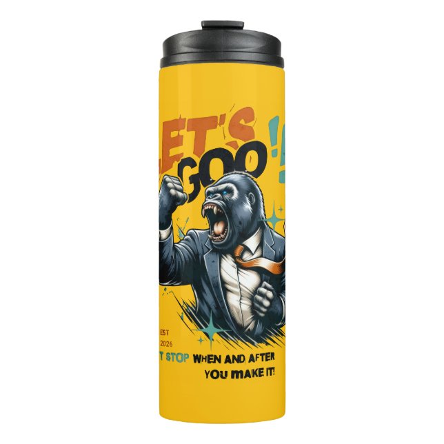 GARRAFA TÉRMICA KITCHEN LET'S GOO LESSONS LEARN THERMAL TUMBLER  (Frente)