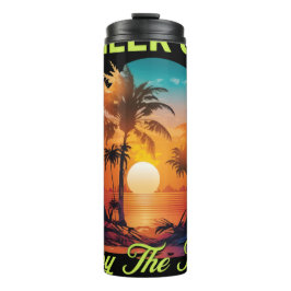 GARRAFA TÉRMICA KITCHEN LIFE'S JOURNEY CHEER UP THERMAL TUMBLER 