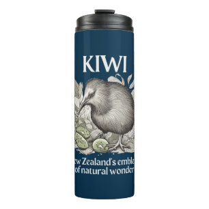 Garrafa Térmica Kiwi: O Emblema da Maravilha Natural da Nova Zelân
