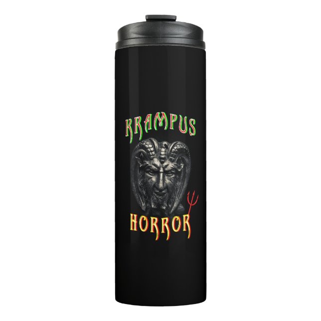 Garrafa Térmica Krampus Horror (Frente)