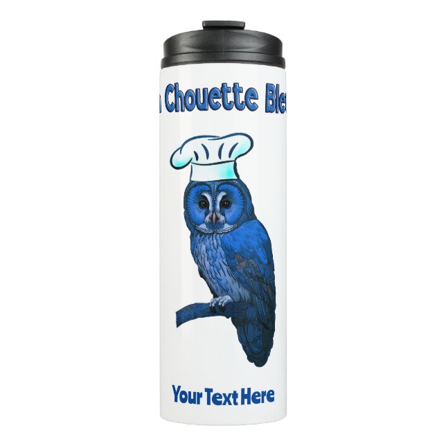 Garrafa Térmica La Chouette Bleue Cafe (Frente)