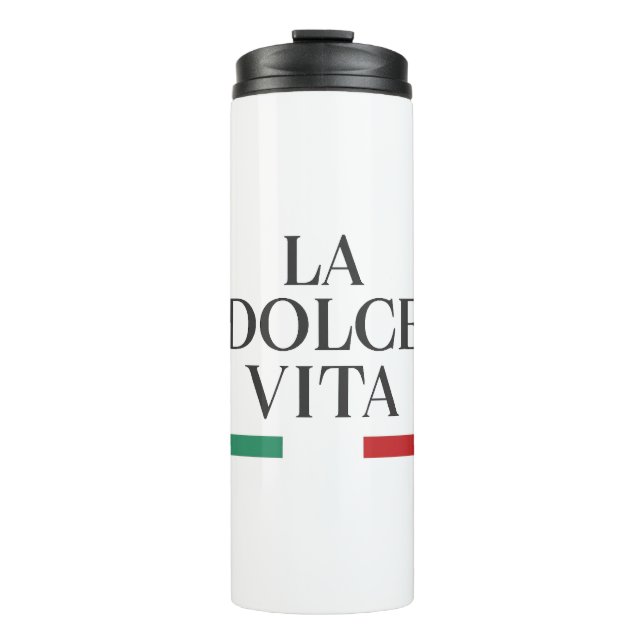 Garrafa Térmica La Dolce Vita Thermal Tumbler (Frente)