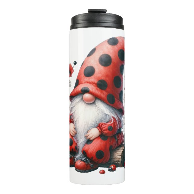 Garrafa Térmica Ladtbug Gnomo Tumbler (Frente)