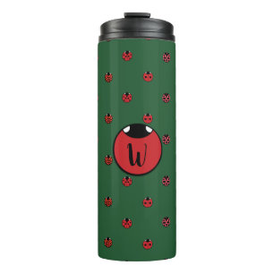 Garrafa Térmica Ladybug Bolinhas Tumbler térmico