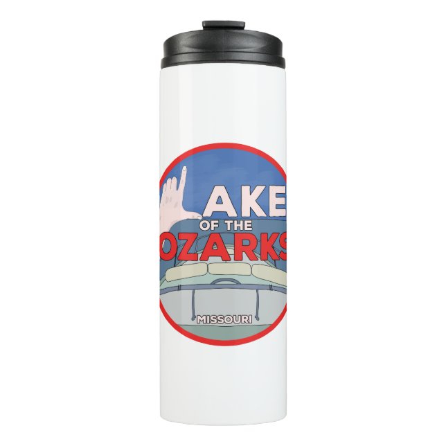Garrafa Térmica Lago dos Ozarks (Frente)