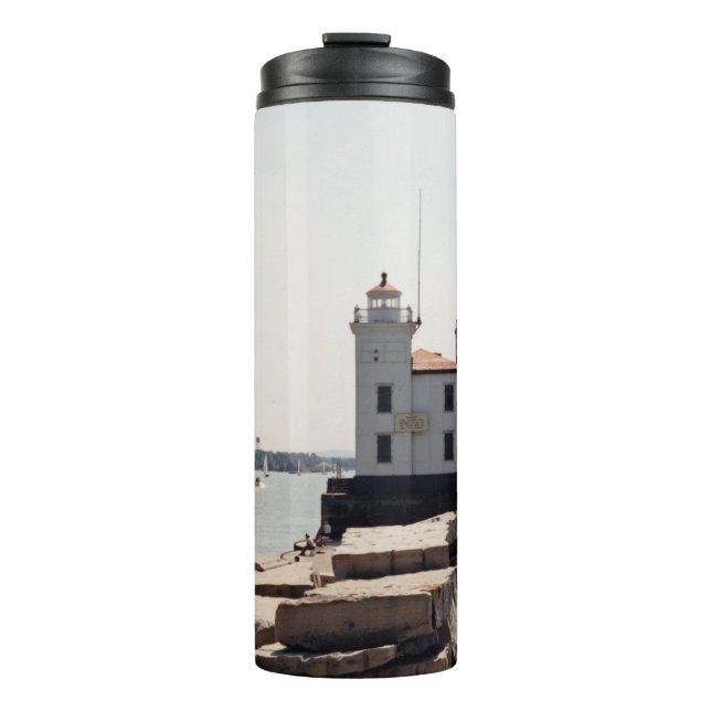 Garrafa Térmica Lago Erie Lighthouse (Frente)