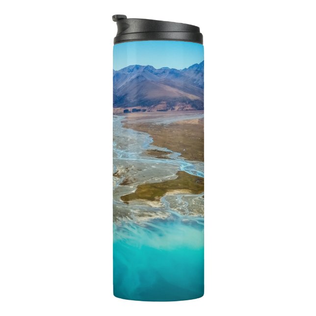 Garrafa Térmica Lago Tekapo e Alpes do Sul, Nova Zelândia (Rotação à direita)
