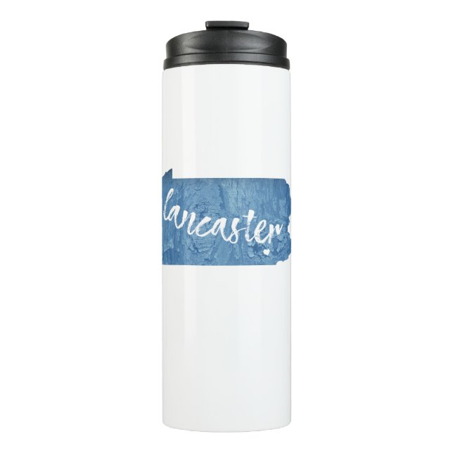 Garrafa Térmica Lancaster Pennsylvania Wood Grain (Frente)