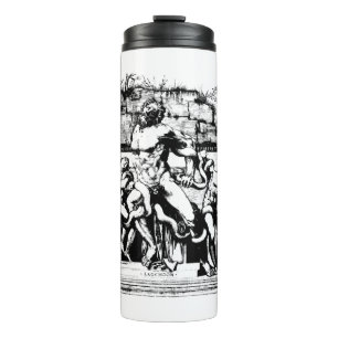 Garrafa Térmica Laocoon E Filhos Atacados Por Serpentes