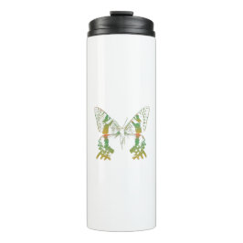 Garrafa Térmica Laranja Verde-Mama Inseto