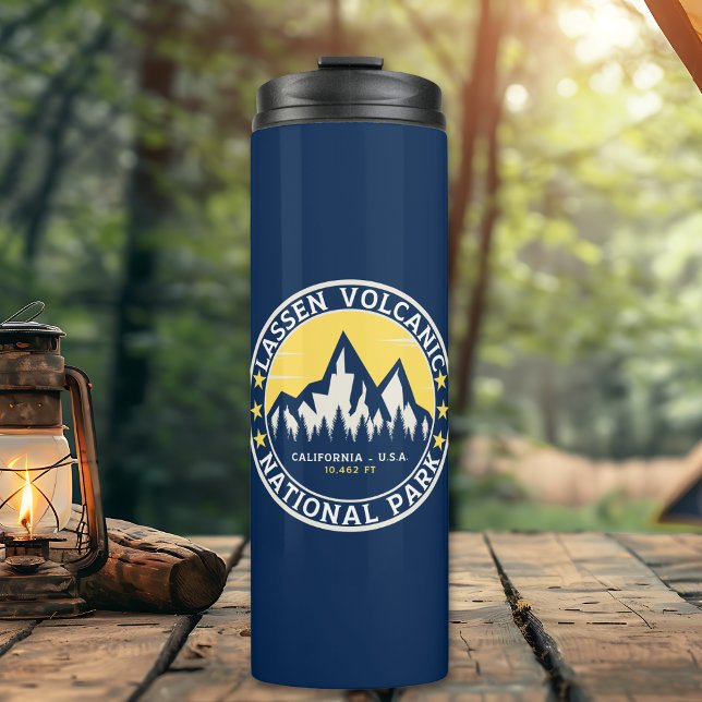 Garrafa Térmica Lassen Volcanic National Park Landscape (Criador carregado)