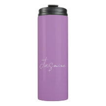 Lavanda de Nome Personalizado Mínimo da Caligração