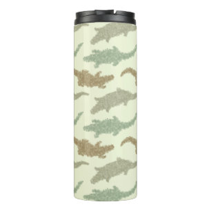 Garrafa Térmica Legal jacarés Camo - padrão perfeito.