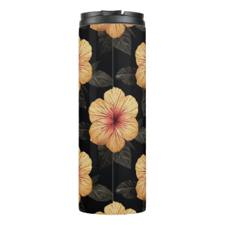 Garrafa Térmica Leggings com Estampa de Flor Tropical