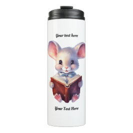 Garrafa Térmica Leitura de Rato Whimsical