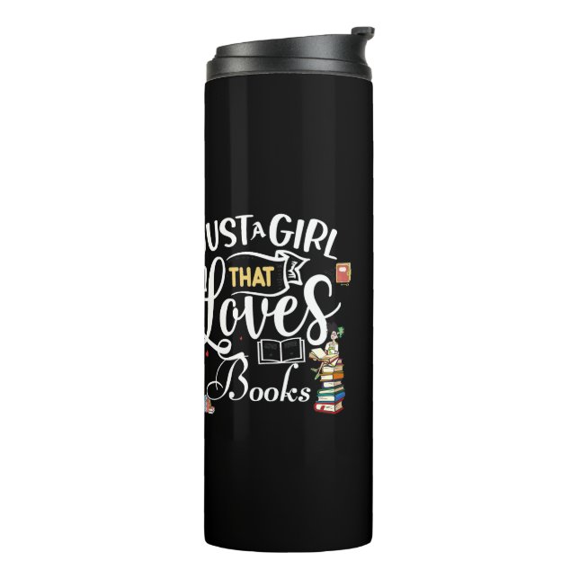 Garrafa Térmica Leitura no Dia Mundial do Livro (Giro à esquerda)