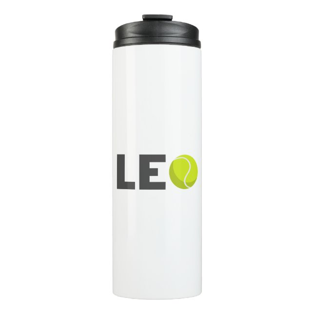 Garrafa Térmica Leo Tênis (Frente)