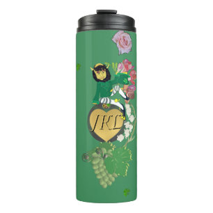 Garrafa Térmica Leprechaun Floral Thermal Tumbler