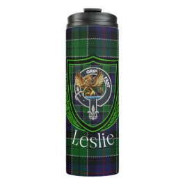 Garrafa Térmica Leslie Scottish Clan Tartan & Crest