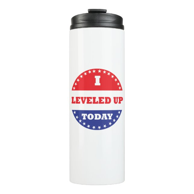 Garrafa Térmica Levantei-Me Hoje (Frente)